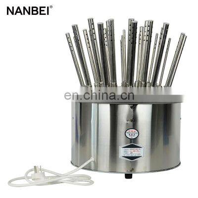 Lab Stainless Steel Glass Test Tube Bottles Glassware Air Drying Machine photo-2