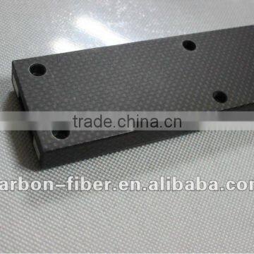 square /round carbon fiber tube with glossy finished