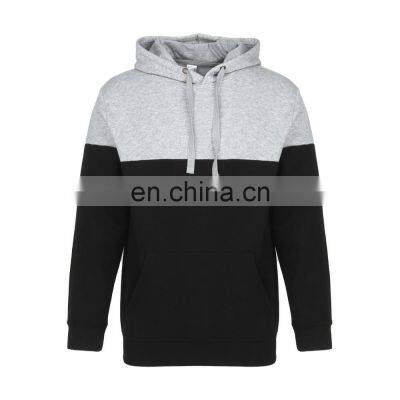 High Quality Street Wear Over Size Wholesale Two tone pullover hoodie for men pullover custom fleece hoodies & sweatshirts