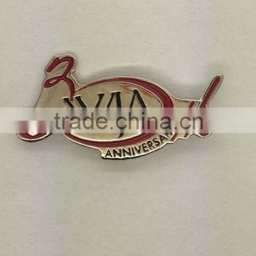 custom logo soft enamel lapel pins/custom badges