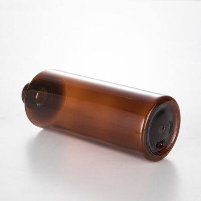 Wholesale Empty 250ml 350ml Flat Shoulder Shampoo Shower Gel Liquid Soap Body Lotion Pump Bottle in Stock photo-4