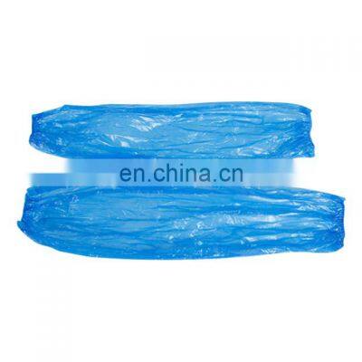 Disposable waterproof oversleeve factory direct sale PE CPE blue white oversleeve wholesale