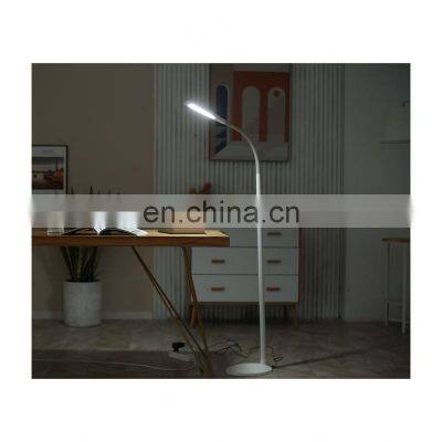 Floor standing standard lamp lighting gooseneck cct led design floor lamp modern with app for kids
