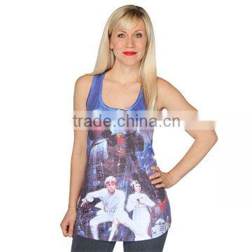 Ladies sublimation tank tops