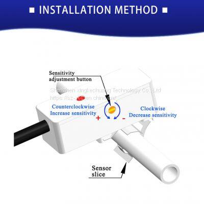 XKC-Y26A Small Pipes Water Level Detection Non-contact 5V-24V Liquid Level Sensors for 6mm-10mm Pipelines photo-4
