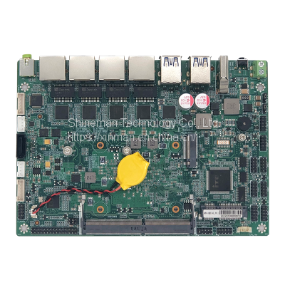 Embedded Intel 10th GEN Quad Core i7 10510U 4.2GHz Nano EPIC PC Motherboard HDMI 4K SATA 3.0 4*LAN Gigabit 6*COM R232 R485 photo-3