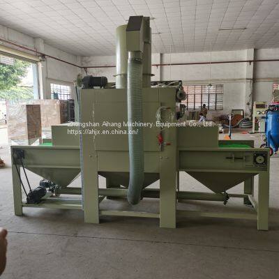 Zhongshan Conveyor Belt Automatic Sandblasting Machine 8-9 Guns Rust and Scale Removal Products photo-5