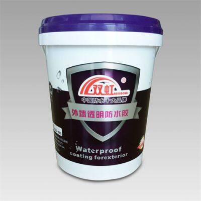 External wall transparent waterproof glue