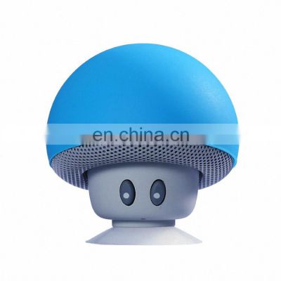 cute mushroom shape mini wireless speaker for promotion gifts