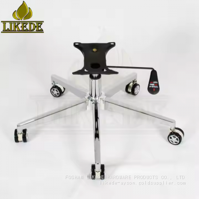 NEW 5 Star Steel Office Chair Base Chrome Furniture Legs and Ergonomics Chair Solid Base With Chrome photo-2