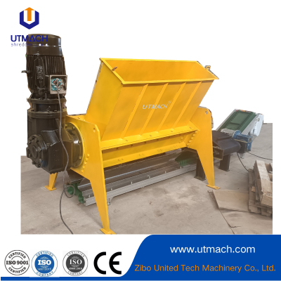 High-Powered Wood Pallet Shredder for Industrial Recycling