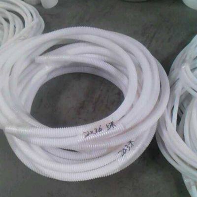 Corrugated PTFE Tube with High Temperature Chemical Resistant Pipe for Industrial Systems