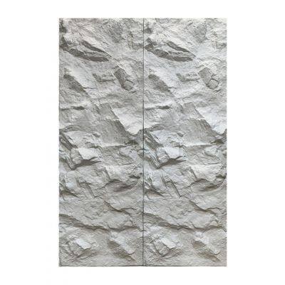 Find Similar Icon Lightweight Waterproof Flame-retardant Exterior Modern 3D Stone Big Slab PU Foam Artificial Wall Panel photo-4