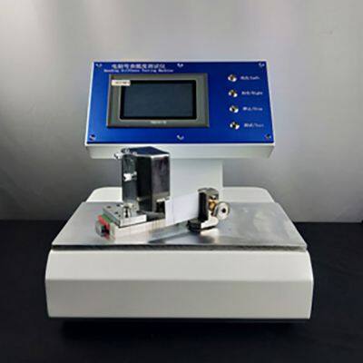 Electronic Crease Stiffness Tester, Touch Screen Electronic Crease Stiffness Tester, Cigarette Box Crease Stiffness Detection