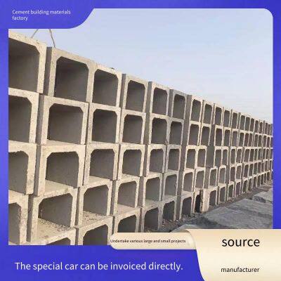 Precast Cement U-shaped Drainage Channels, Customized Concrete Water Diversion Channels, Urban Sewage Collection Channels, and Farmland Irrigation Ditches photo-5
