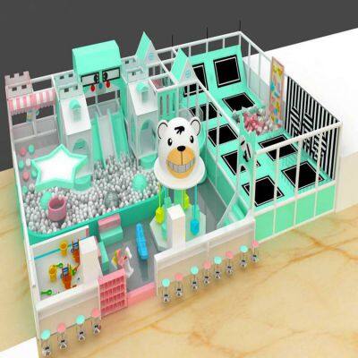 Custom Processing of Indoor Children's Playgrounds. Xierle Indoor Playground Equipment, Large Trampolines, Parent-child Playgrounds photo-3