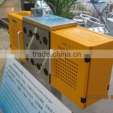 plastic hydraulic two position screen changer