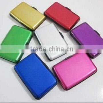 rfid blocking Aluminium card holder/case/wallet