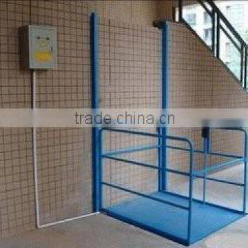 Outdoor/indoor Vertical Elevator/lift With no Obstacle