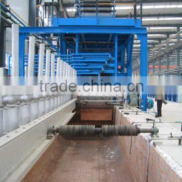 Steel wire hot dip galvanizing furnace for High and low carbon