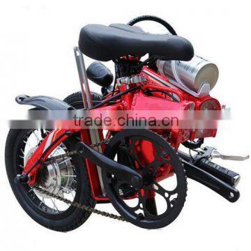 Trendy Designed Hidden Folding Lithium Battery Electric Bicycle photo-2