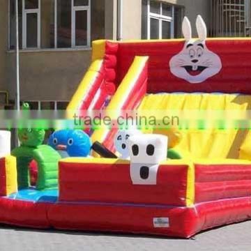 inflatable rabbit slide