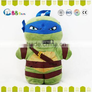 ICTI professional customized animal soft cute Teenage Mutant Ninja Turtles dolls stuffed plush toy