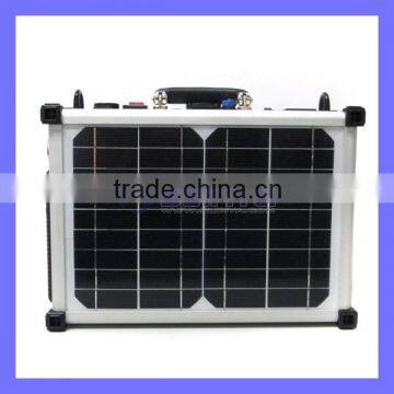 40W Solar Charger High Power Single Silicon Solar Panel Box Power Bank Set