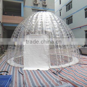 cheap air sealed camping inflatable clear tent/ inflatable welding tent for sales