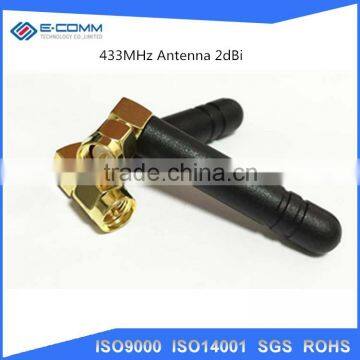 433MHz 3dbi OMNI antenna SMA Male Straight Rubber Duck Aerial FPV