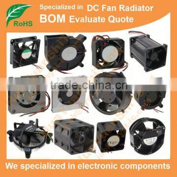 2004KL-04W-B50-B00 DC fan radiator AXIAL 50X10MM 12VDC WIRE