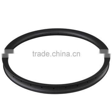 Carbon beadless 50mm wide bicycle 650b rims for 27.5 plus bikes rim tubeless compatible