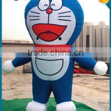 Best Selling inflatable cartoon Doraemon /inflatable advertising janpanese cartoon models