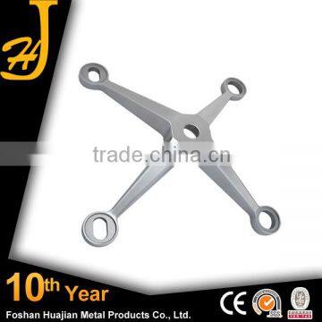 304/316 stainless steel spider with 4-arms for glass curtain wall