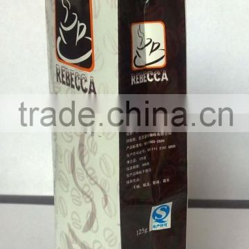 auto machine made side gusset square bottom coffee packaging bag