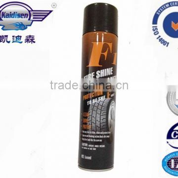 650ml car tire shine spray tire cleaner