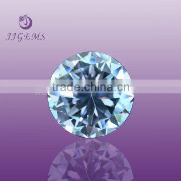 lab created sapphire round cz beads wholesale zircon for best price