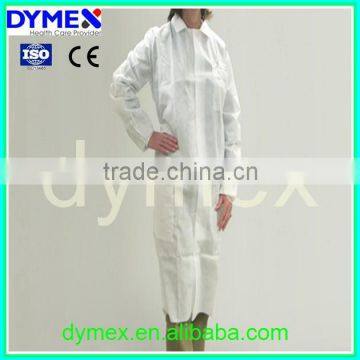 Disposable non woven fabric sterile medical supplies lab coat