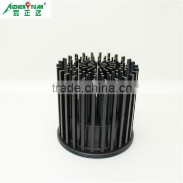 LED anodizing round aluminum cold forging heat sink