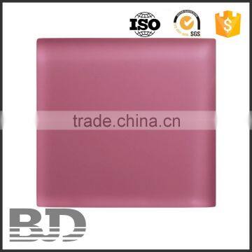 SCGTMF - F4 Square Glass Material Matt Finish Solid Color Glass Mosaic Tile