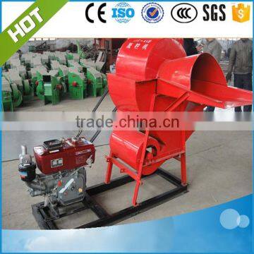 Hot Sale wheat thresher with 10HP diesel engine