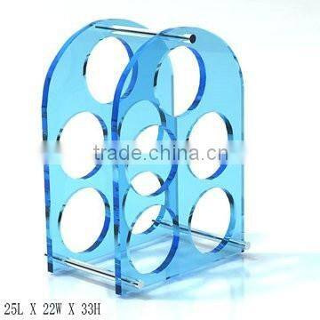 GH-RZ255 Hot Sell and High Quality Acrylic Wine Display Rack, Shatterproof Acrylic Display Rack photo-5