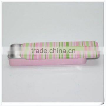 Slide tin box for candy
