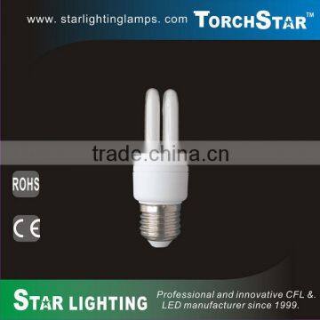 Small 5W indoor energy saving 2U CFL