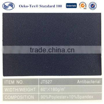 Matte stretch sportswear fabric wholesale 90 polyester 10 spandex fabric