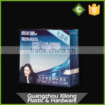 High Quality cool cuboid foldable shampoo packaging box