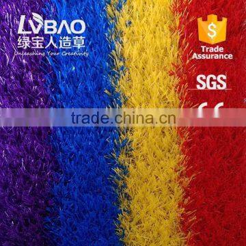 LVBAO colorful artificial carpet grass