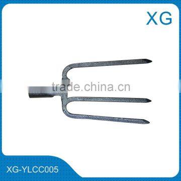 Garden Tools Forged Steel Pitch Fork Agricultural Tool Fork Wood Handle photo-4