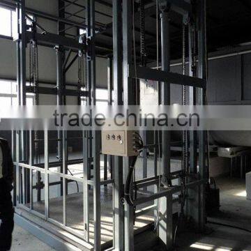 5m hydraulic stationary warehouse cargo lift for sale, cargo lift