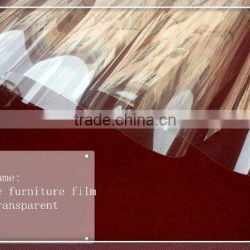 Silicone 2mil PET High Gloss Protective Film for Furniture